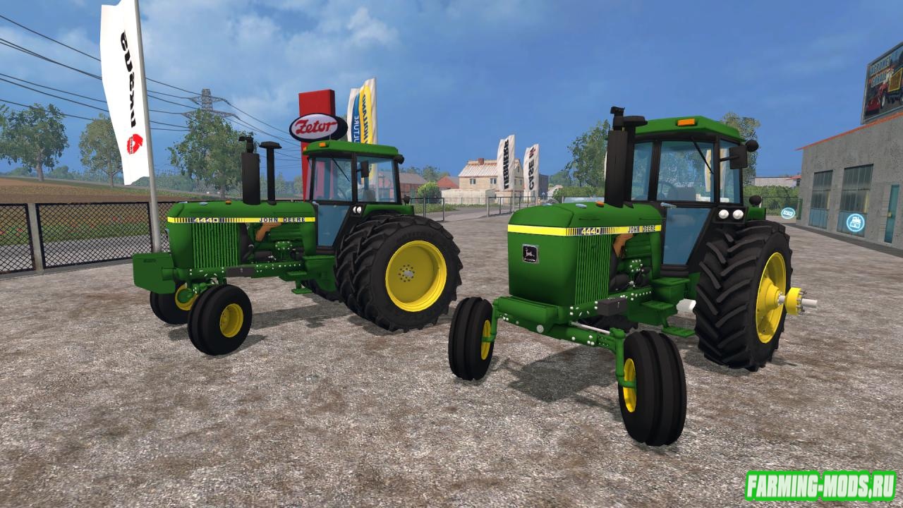 Мод John Deere 4440 Final для Farming Simulator 2015. 